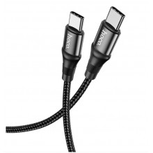 Кабель HOCO Type-C Type-C 5 A 100W 1m Black (X50)