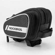 Сумка для велосипеда Rockbros на раму объем 1.8L Black (006-1 BK)