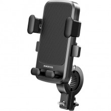 Велодержатель зажим для смартфона на руль велосипеда мотоцикла BOROFONE Black (BH34) Велодержатель зажим для смартфона на руль велосипеда мотоцикла BOROFONE Black (BH34)
