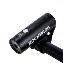 Велосипедная фара диодная Rockbros IPX6 400 Lm 2000 мАч водозащитная Black (R1-400) Велосипедная фара диодная Rockbros IPX6 400 Lm 2000 мАч водозащитная Black (R1-400)