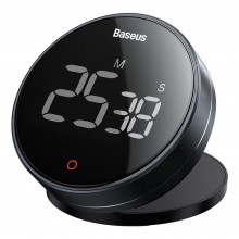 Электронный таймер магнитный Baseus Heyo Pro Black (FMDS000013) Электронный таймер магнитный Baseus Heyo Pro Black (FMDS000013)