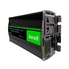 Инвертор Aierwill чистый синус 500Вт 12v 220В преобразователь напряжения для котла (ARW-1000)