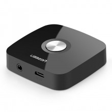 Bluetooth-адаптер Ugreen Bluetooth 5.0 приемник 3.5 mm AUX aptX LL (40758)