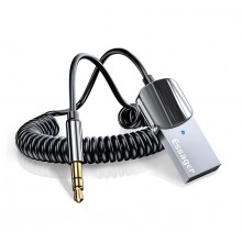 Bluetooth-адаптер Essager Bluetooth 5.0 автомобильный приемник AUX с микрофоном (EB01)