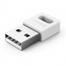 Bluetooth-адаптер Orico USB Bluetooth 4.0 передатчик для компьютера, ноутбука White (BTA-409-WH)