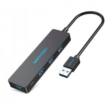 USB-хаб Vention USB 3.0 на 4 порта 0.15M Black (CHKBB) USB-хаб Vention USB 3.0 на 4 порта 0.15M Black (CHKBB)