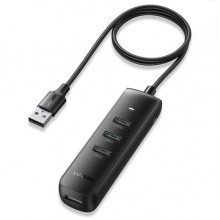 USB-хаб разветвитель Ugreen HUB USB Type A - 4x USB 3.0 Black (CM416) USB-хаб разветвитель Ugreen HUB USB Type A - 4x USB 3.0 Black (CM416)