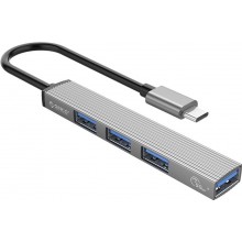 USB-концентратор Orico USB хаб USB 3.0, 3xUSB 2.0 Grеy (ORICO-AH-13)
