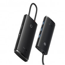 USB-хаб концентратор Baseus Lite Series USB Type C - HDMI / 4x USB 3.0 кабель 20 см Black (WKQX040001) USB-хаб концентратор Baseus Lite Series USB Type C - HDMI / 4x USB 3.0 кабель 20 см Black (WKQX040001)