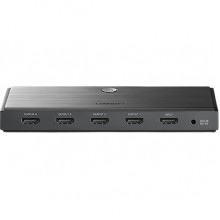 HDMI сплиттер Ugreen разветвитель HDMI 2.0 1х4 UHD 4K/60HZ HDR Black (CM187)