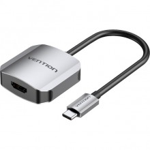 Адаптер переходник VENTION USB Type-C to HDMI 4K 30HZ Gray (TDEHB)