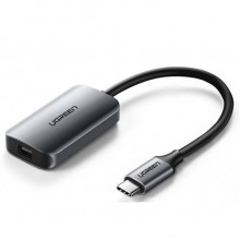 Переходник Ugreen кабель USB 2.0 Type-C-Mini DP 4K 60Hz 10 см Gray (CM236) Переходник Ugreen кабель USB 2.0 Type-C-Mini DP 4K 60Hz 10 см Gray (CM236)