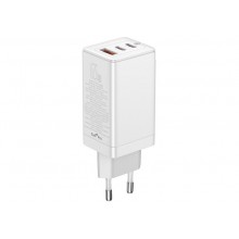 Сетевое зарядное устройство Baseus GaN3 Pro 1USB + 2Type-C 65W White (CCGP050102) Сетевое зарядное устройство Baseus GaN3 Pro 1USB + 2Type-C 65W White (CCGP050102)