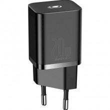 Сетевое зарядное устройство Baseus Super Si Quick Charger 1C PD 20W Black (CCSUP-B01) Сетевое зарядное устройство Baseus Super Si Quick Charger 1C PD 20W Black (CCSUP-B01)
