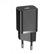 Зарядное устройство Baseus Super Si Quick Charge USB-C PD 20W Black (CCSUP-D01)
