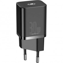 Сетевое зарядное устройство BASEUS Super Si Quick Charger IC 30W Black (CCSUP-J01) Сетевое зарядное устройство BASEUS Super Si Quick Charger IC 30W Black (CCSUP-J01)