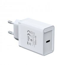 Сетевое зарядное устройство Vention PD 30 W Type-C быстрая зарядка White (FAIWO-EU) Сетевое зарядное устройство Vention PD 30 W Type-C быстрая зарядка White (FAIWO-EU)