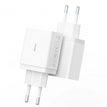 Сетевое зарядное устройство Benks USB-C PD 18W Fast charging White (PA31) Сетевое зарядное устройство Benks USB-C PD 18W Fast charging White (PA31)