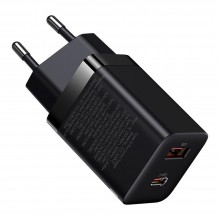 Сетевое зарядное устройство Baseus Super Si Pro USB / USB Type C 30W Black (CCSUPP-E01) Сетевое зарядное устройство Baseus Super Si Pro USB / USB Type C 30W Black (CCSUPP-E01)