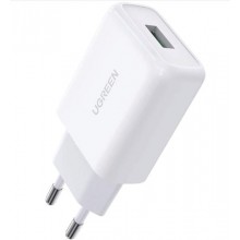 Зарядное устройство Ugreen Qualcomm Quick charge 3.0 18W White (10133)