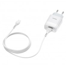 Сетевое зарядное устройство Hoco Glorious dual port charger + кабель Micro-USB White (C73A) Сетевое зарядное устройство Hoco Glorious dual port charger + кабель Micro-USB White (C73A)