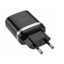 Сетевое зарядное устройство Hoco Smart QC3.0 charger Black (C12Q)