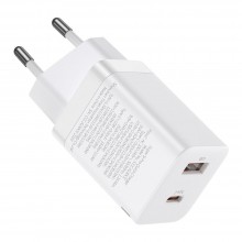 Сетевое зарядное устройство Baseus Super Si Pro USB / USB Type C 30W White (CCSUPP-E02) Сетевое зарядное устройство Baseus Super Si Pro USB / USB Type C 30W White (CCSUPP-E02)