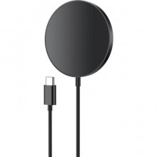 Беспроводное зарядное устройство BOROFONE BQ11 Flash 15W Magnetic Wireless Fast Charger Black (BQ11B)