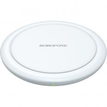 Беспроводное зарядное устройство BOROFONE BQ6 Boon 15W Wireless Fast Charger White (BQ6W)