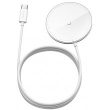 Беспроводное зарядное устройство для iPhone Series 12 Baseus Simple Magnetic Magsafe Wireless Charger 1.5м