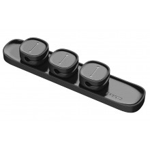 Держатель для проводов Baseus Peas Cable Clip Black (ACWDJ-01) Держатель для проводов Baseus Peas Cable Clip Black (ACWDJ-01)