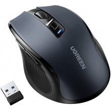 Беспроводная бесшумная оптическая мышь UGREEN Ergonomic Wireless Blue (MU006) Беспроводная бесшумная оптическая мышь UGREEN Ergonomic Wireless Blue (MU006)