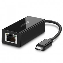 Проводной сетевой адаптер UGREEN USB C - RJ45 Gigabit USB-C Ethernet Adapter Grey (US236) Проводной сетевой адаптер UGREEN USB C - RJ45 Gigabit USB-C Ethernet Adapter Grey (US236)