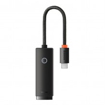 Проводной сетевой адаптер Baseus Lite USB Type C - разъем RJ45 LAN 100 Мбит/с Black (WKQX000201) Проводной сетевой адаптер Baseus Lite USB Type C - разъем RJ45 LAN 100 Мбит/с Black (WKQX000201)