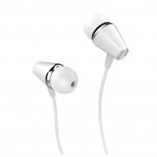 Проводные наушники гарнитура HOCO honor music universal 3.5мм 1.2м White (M34) Проводные наушники гарнитура HOCO honor music universal 3.5мм 1.2м White (M34)