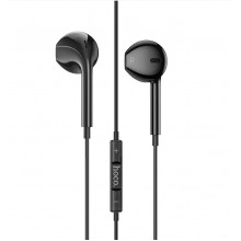 Проводные наушники гарнитура Hoco Crystal joy 3.5 mm 1.2м Black (M101) Проводные наушники гарнитура Hoco Crystal joy 3.5 mm 1.2м Black (M101)