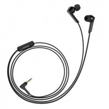 Проводные наушники гарнитура HOCO Admire universal AUX 3.5мм 1.2м Black(M72) Проводные наушники гарнитура HOCO Admire universal AUX 3.5мм 1.2м Black(M72)