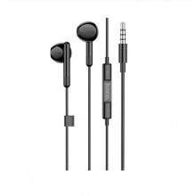 Проводные наушники гарнитура HOCO wire control 3.5мм 1.2м Black (M93) Проводные наушники гарнитура HOCO wire control 3.5мм 1.2м Black (M93)