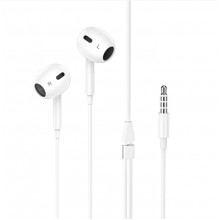 Проводные наушники гарнитура HOCO Max crystal earphones 3.5mm White (M1) Проводные наушники гарнитура HOCO Max crystal earphones 3.5mm White (M1)