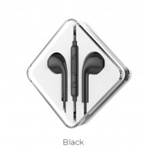 Проводные наушники гарнитура HOCO Memory sound wire control 3.5мм 1.2м Black (M55) Проводные наушники гарнитура HOCO Memory sound wire control 3.5мм 1.2м Black (M55)