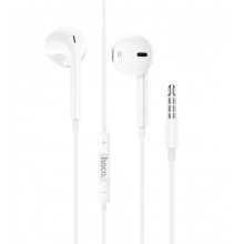Проводные наушники гарнитура Hoco Crystal joy 3.5 mm 1.2м White (M101) Проводные наушники гарнитура Hoco Crystal joy 3.5 mm 1.2м White (M101)