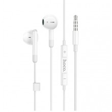 Проводные наушники гарнитура HOCO wire control 3.5мм 1.2м White (M93) Проводные наушники гарнитура HOCO wire control 3.5мм 1.2м White (M93)