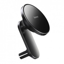 Автомобильный держатель с беспроводной зарядкой Baseus Big Energy 15W Black (WXJN-01)