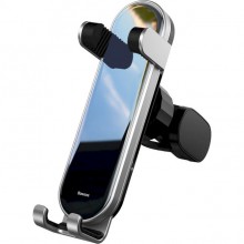 Автодержатель BASEUS для смартфона Penguin Gravity Phone Holder Silver (SUYL-QE0S)