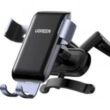 Автодержатель для смартфона UGREEN Gravity Phone Holder for Round Air Vent Black (LP274)