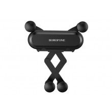 Автомобильный держатель для смартфона BOROFONE Eddie Air Outlet Black (BH19) Автомобильный держатель для смартфона BOROFONE Eddie Air Outlet Black (BH19)