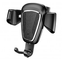 Держатель Baseus Gravity Car mount (Metal type) на воздуховод Black (SUYL-B01) Держатель Baseus Gravity Car mount (Metal type) на воздуховод Black (SUYL-B01)