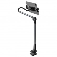 Держатель для смартфона планшета Baseus Otaku Life Rotary Adjustment Lazy Holder Dark Gray (SULR-B0G) Держатель для смартфона планшета Baseus Otaku Life Rotary Adjustment Lazy Holder Dark Gray (SULR-B0G)