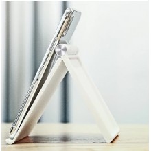Настольный складной держатель для смартфона планшета Benks White (L15) Настольный складной держатель для смартфона планшета Benks White (L15)