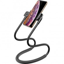 Держатель подставка для смартфона BASEUS New Neck-Mounted Lazy Bracket Black (SUJG-ALR01) Держатель подставка для смартфона BASEUS New Neck-Mounted Lazy Bracket Black (SUJG-ALR01)